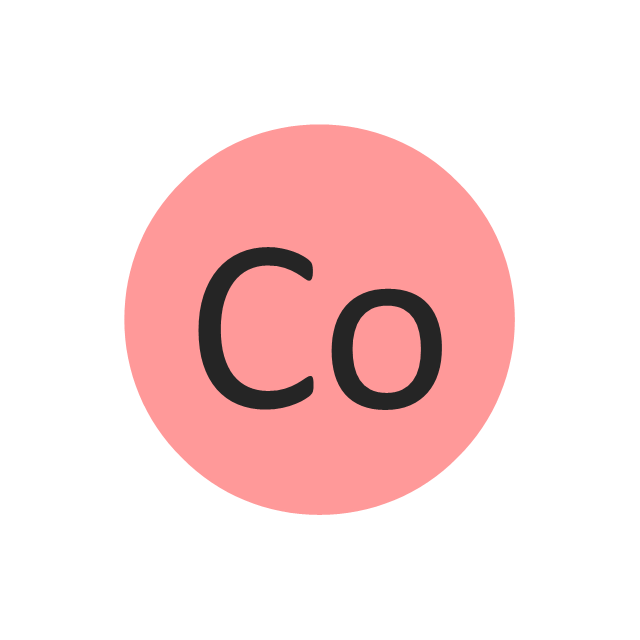 Cobalt (Co), cobalt, Co,
