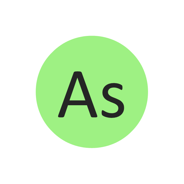 Arsenic (As), arsenic, As,