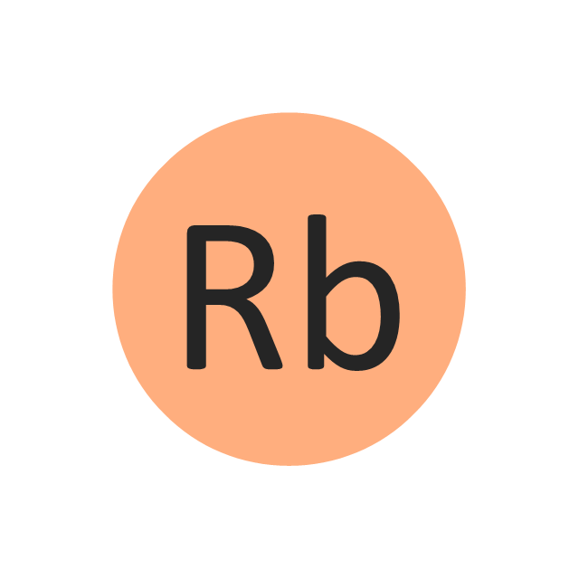 Rubidium (Rb), rubidium, Rb,