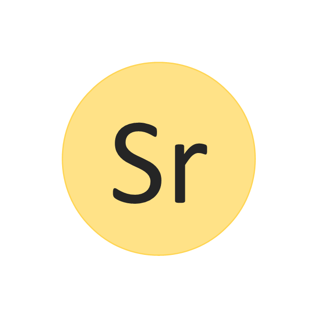 Strontium (Sr), strontium, Sr,
