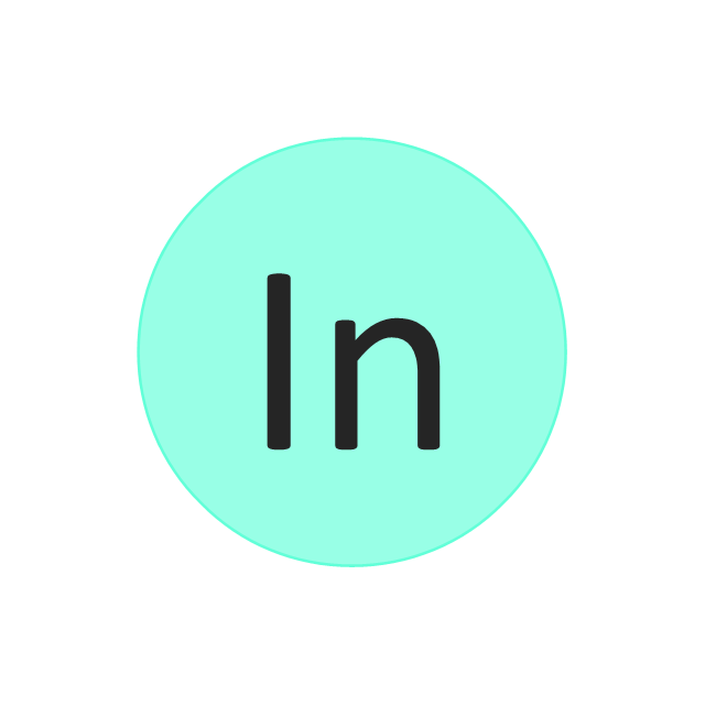 Indium (In), indium, In,