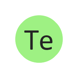 Tellurium (Te), tellurium, Te,