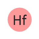 Hafnium (Hf), hafnium, Hf,