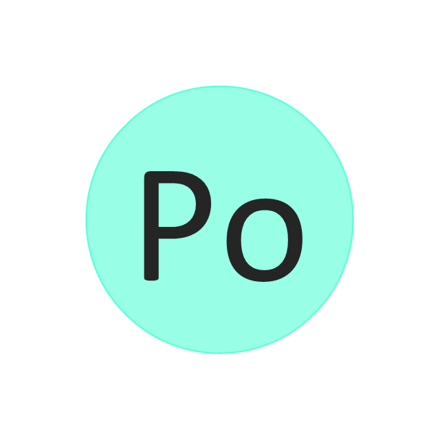 Polonium (Po), polonium, Po,