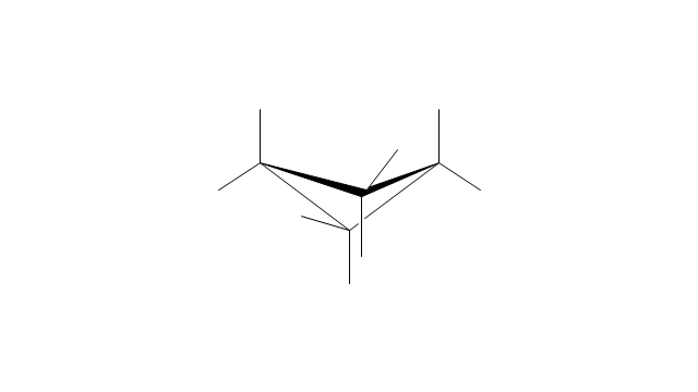 Cyclobutane: saddle conformation, cyclobutane, saddle conformation,