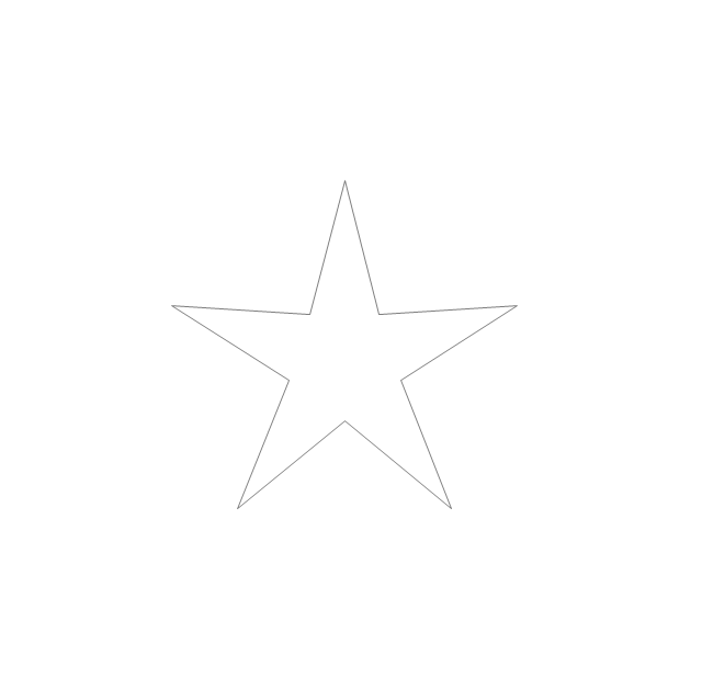 Five-pointed star, star,