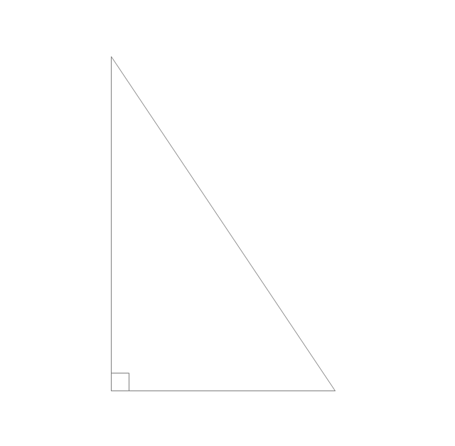Right triangle, angle box, right triangle,