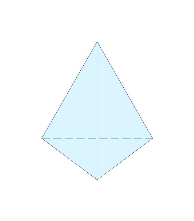 Tetrahedron, pyramid,