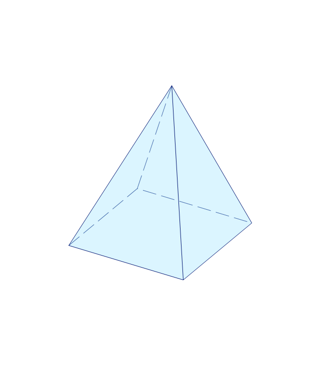 Square pyramid, pyramid,