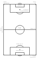 Soccer field template, vertical football field, vertical soccer field,