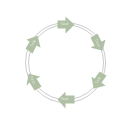 Arrow circle diagram - 6, arrow circle diagram,