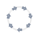 Arrow circle diagram - 7, arrow circle diagram,