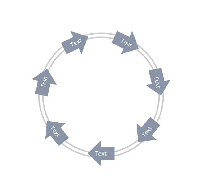 Arrow circle diagram - 7, arrow circle diagram,