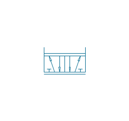 5/2 valve, pneum., ext., infin. pos., five-port, two-position, valve,