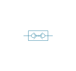Coupling (connect.), both valves, encl., coupling, connected, self-sealing, quick release, mechanically operated valves,