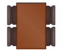 Rectangular Table for 4, rectangular table, table,