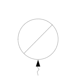 Circular inlet, flow arrow, hidden, circular inlet,