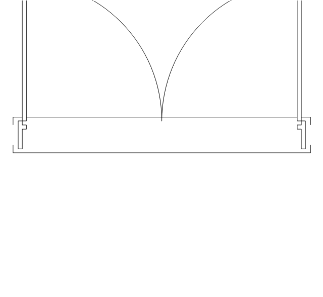 door drawing symbol