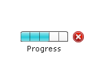Progress Bar, Blue, progress indicator, progress bar,