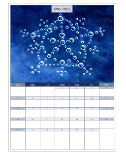 Large Calendar (Picture 1), month calendar,