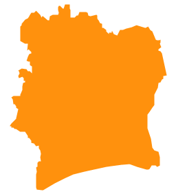 Cote d'Ivoire , Cote d'Ivoire, Ivory Coast, Cote d'Ivoire map, Ivory Coast map,