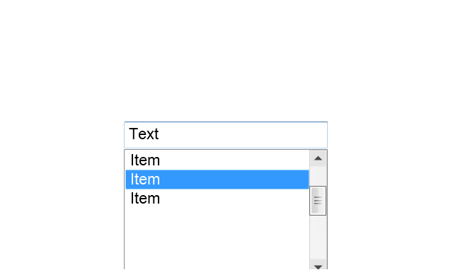 Editable List Box, list box ,