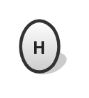 Holder (H), holder,