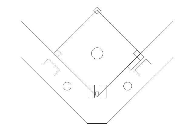 Simple Baseball Field, simple baseball field, softball field,