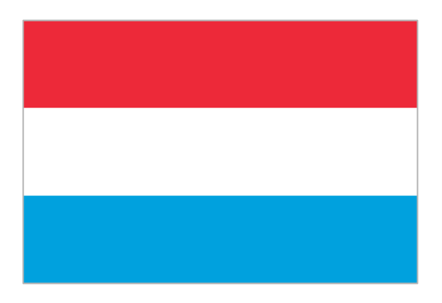 Flag of Luxembourg, Luxembourg,