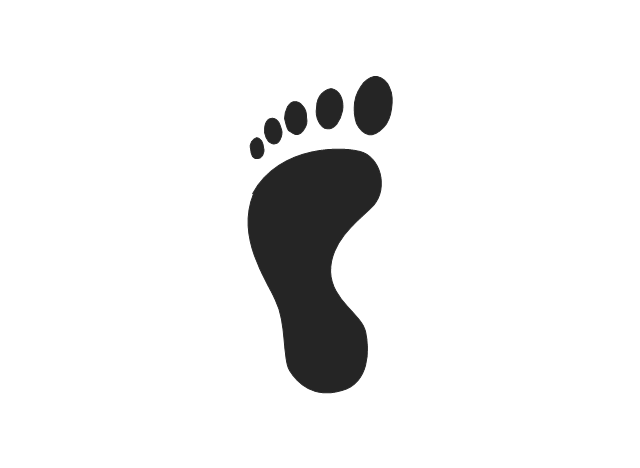 clipart human footprints - photo #22