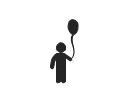 Child, child, child with balloon,