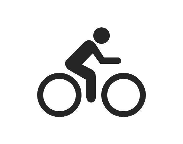 Man on a bicycle, man on a bicycle, cyclist,