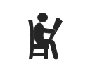 Sitting man reading, sitting man reading,