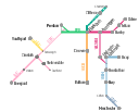 Route map, line, station,