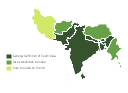 Political map - South Asia, Sri Lanka, Sri Lanka map,