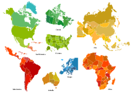 shapes flowchart convention map  elements   Continental  Geo Design Continent    Maps Europe Map