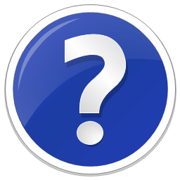 Question mark icon, question mark standard icon,