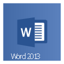 Word 2013, Word 2013 icon,