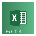 Exel 2013, Exel 2013 icon,
