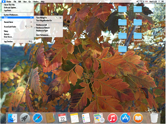 Mac OS X Yosemite Apple menu, up arrow, trash icon, text label, submenu indicator, sound, menu item, menu bar menu, menu bar, key control, icon notification, iTunes icon, iBooks icon, general menu, drop-down menu, folder icon, eject icon, dock bar, divider, command glyph, check mark black, United States, USA, Spotlight icon, Safari icon, Reminders icon, Notifications icon, Notes icon, Maps icon, Launchpad icon, Finder icon, Contacts icon, Calendar icon, Apple menu, Apple icon, Mac OS icon, App Store icon, AirPort icon,