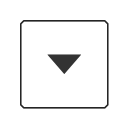 Arrow control button - down, arrow control,