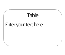 Table, concept map,