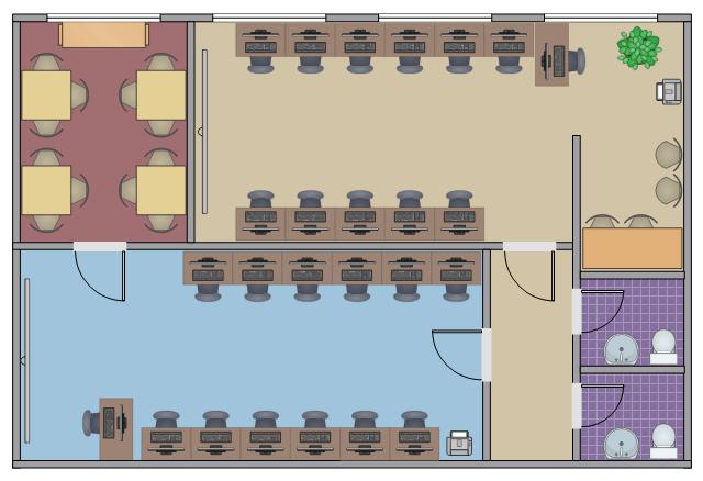 IT training layout