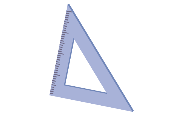 Triangle ruler, triangle ruler,