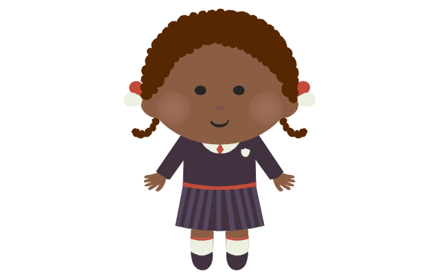 Schoolgirl - african, schoolgirl,