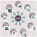 HR infographics, video conference, settings, preferences, running man, right arrow, online application, log in, login, laptop computer, notebook, job analysis, information services, functions, data center, career center, block diagrams, authority and accountability, analyze,