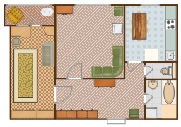 Flat Plan, window, casement, washing machine, wardrobe, wall corner, corner wall cabinet, wall cabinet, wall, toilet, sink, sectional sofa, right arm, sectional sofa, middle arm, sectional sofa with arms, sectional sofa, room, rectangular, dining table, rectangular, blue, rug, recliner, pedestal sink, round freestanding sink, overhead door, hutch, glass square table, glass table, glass oval table, glass table, double dresser, door, countertop, cooker, stretchable, chaise lounge, chair with arms, bath tub, base blind comer, blind corner base cabinet, T-room,