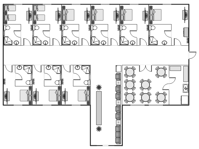 Hotel Floorplan Mini Floor Plan
