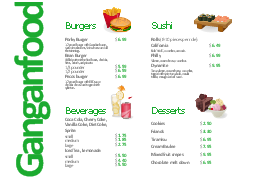 examples in cooking flowchart lemonade, sushi can, straw, sushi, tray, ice sushi soda geta roll,