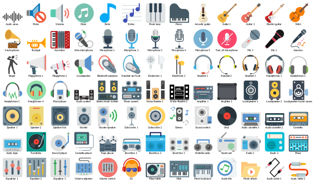 Multimedia clipart, woofer speaker, woofer, wire microphone, volume control, equalizer, volume adjuster, equalizer, sound settings, violin, vinyl, turntable, turn off microphone, trumpet, tape player, subwoofer, stereo, speaker, stereo music system, speaker, audio, speaker box, speaker, sound, volume, sound control, singer, record player, radio set, transmission, radio, portable radio, cassette recorder, piano keyboard, piano, notes, note, no sound, mute, music system, music player, music keys, music album, music, mixer table, mixer, midi, microphone, mic, microphone, karaoke, microphone, megaphone, loudspeaker, megaphone, loudspeaker, home theatre, headset, headphones, headset ear hook, bluetooth earpiece, headset, headphones, guitar, gramophone, equalizer, electric guitar, earphones, drawing shapes, dj, cassette player, cassette, boombox, cassette player, boombox, bluetooth earpiece, headset ear hook, audio wave, audio system, audio file, audio cassette, audiocassette, audio cassette, audio tape, audio cassette, audio cable, amplifier, acoustic guitar, accordion,